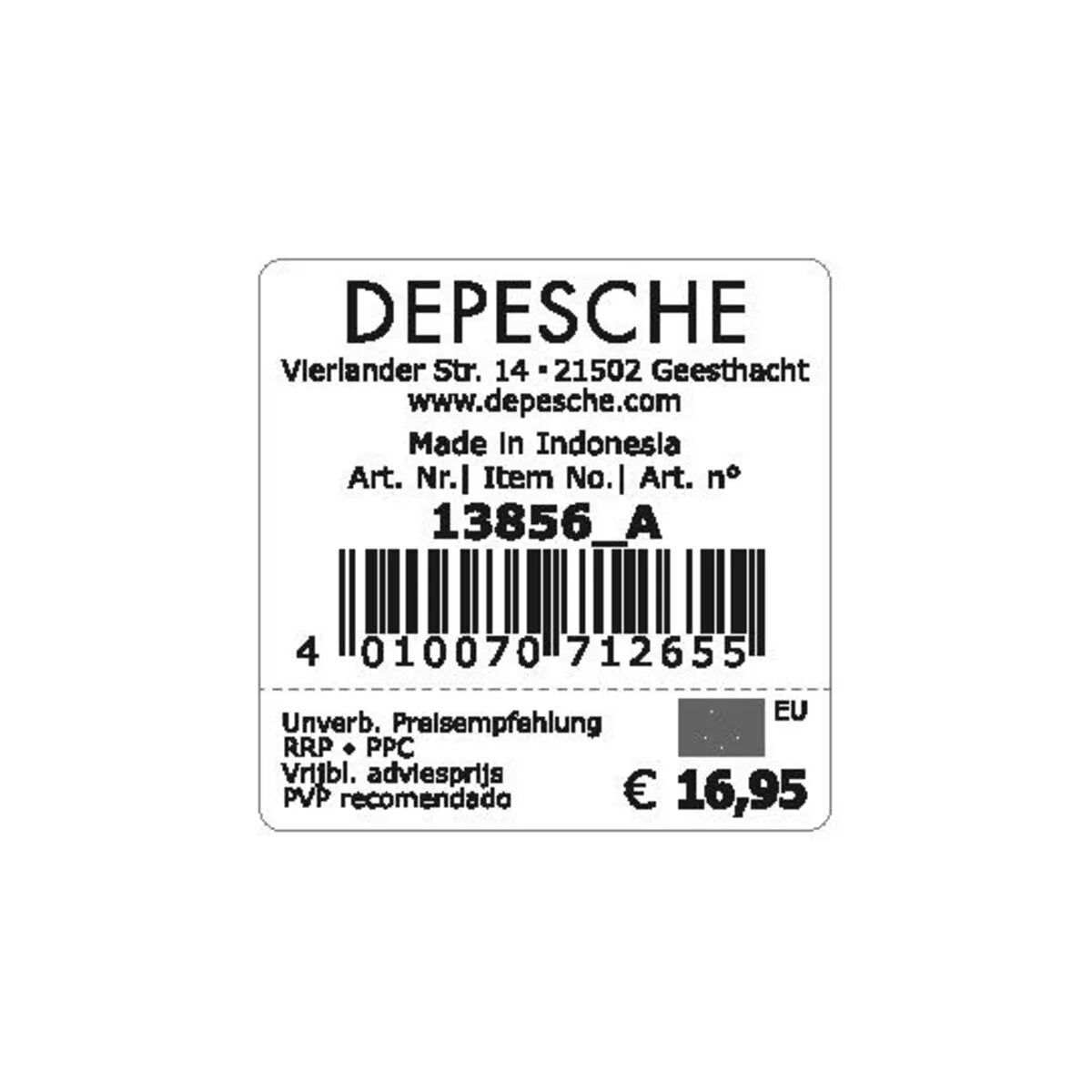 Depesche Ylvi & the Minimoomis Swoppies Kissen Plüsch Hund 20 cm