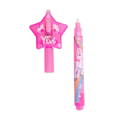 Depesche Ylvi Magic Geheimstift unsichtbare Tinte nur mit UV-Licht sichtbar