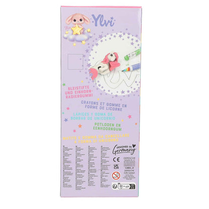 Depesche Ylvi Regenbogen Bleistift Set