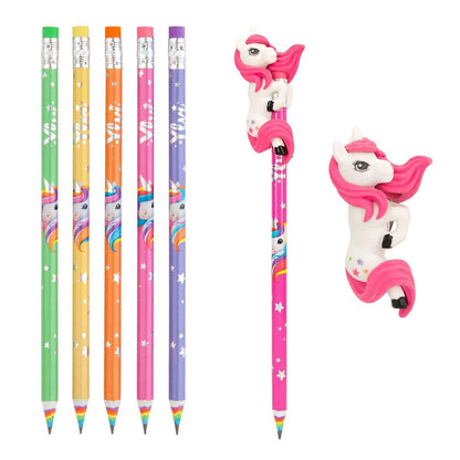 Depesche Ylvi Regenbogen Bleistift Set