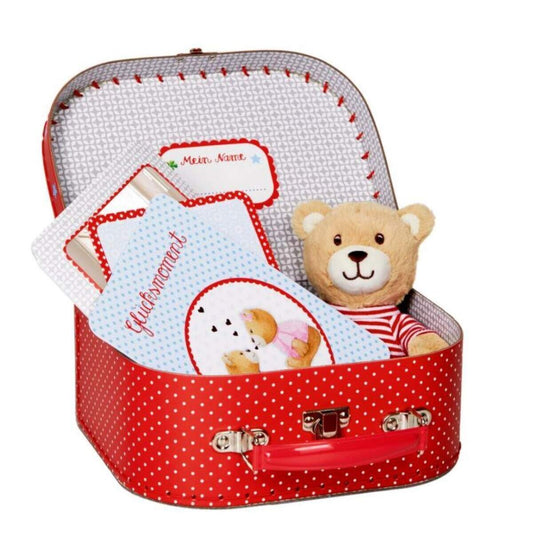 Die Spiegelburg BabyGlück - Geschenkset Teddy im Köfferchen