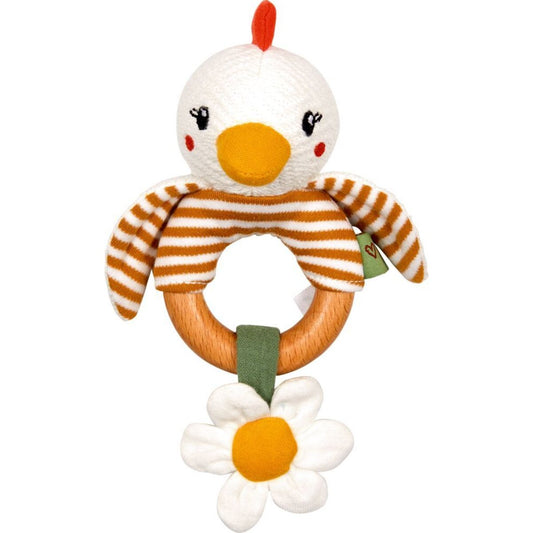 Die Spiegelburg Holz-Ringrassel Huhn - Little Wonder
