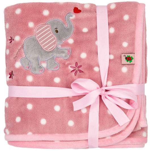 Die Spiegelburg Kuscheldecke, rosa - BabyGlück (ca. 75x100 cm)