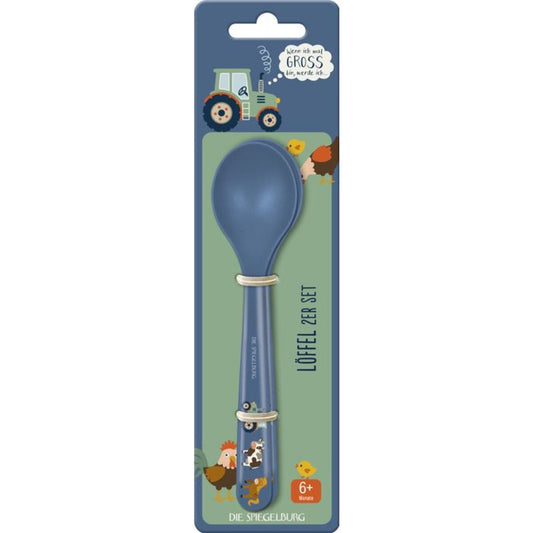 Die Spiegelburg Löffel 2er-Set Traktor Ed. 2 - Wenn ich mal groß bin