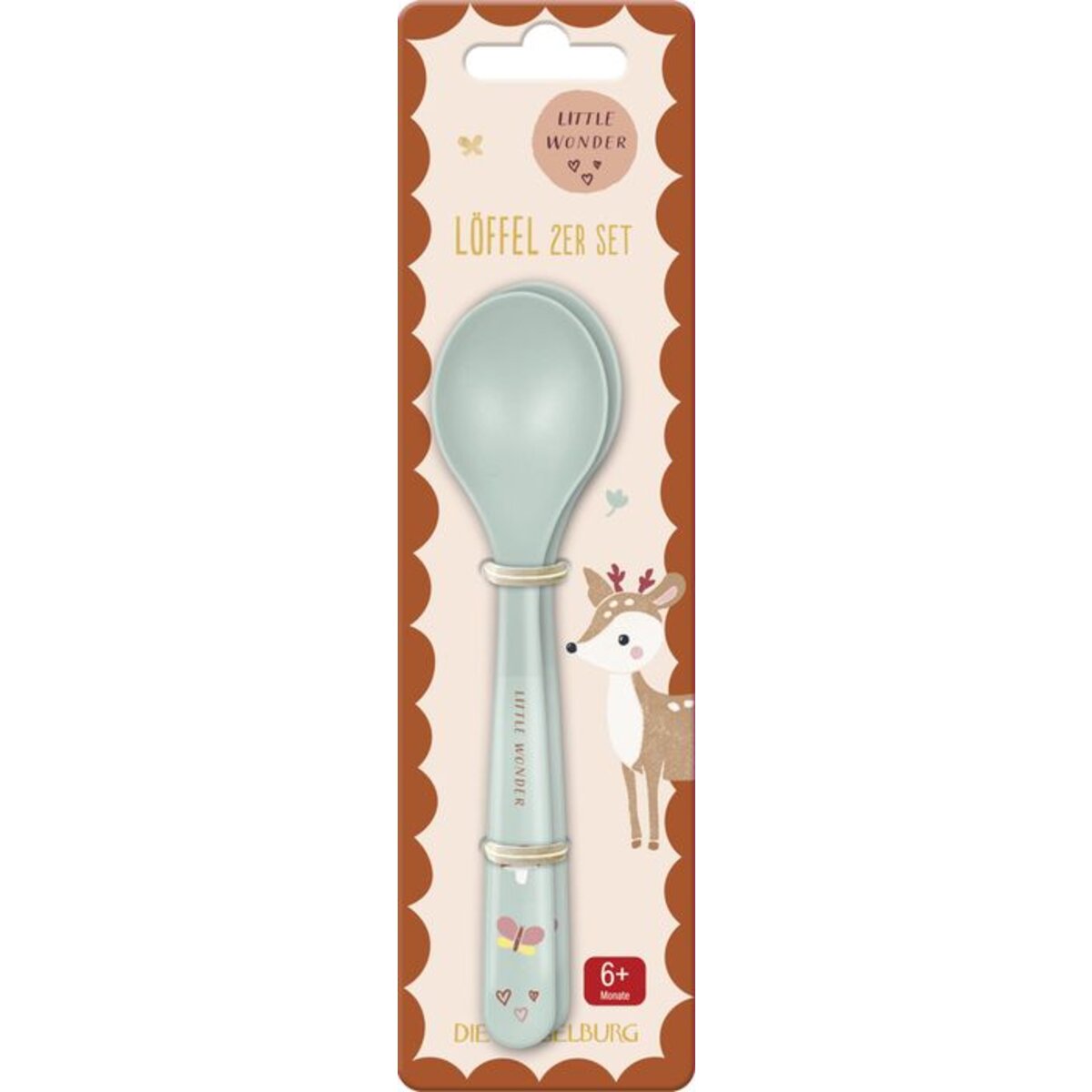 Die Spiegelburg Löffel 2er-Set Fuchs & Reh - Little Wonder
