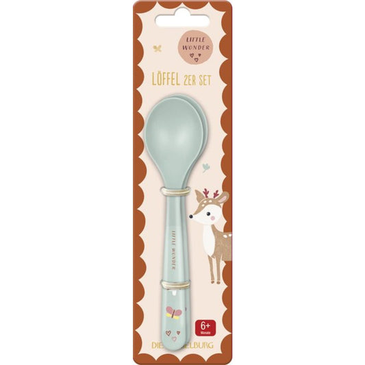 Die Spiegelburg Löffel 2er-Set Fuchs & Reh - Little Wonder