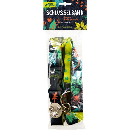 Die Spiegelburg Schlüsselband Nature Zoom (mit Wolfanhänger)