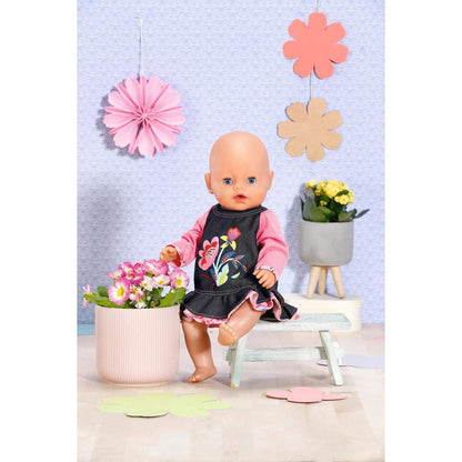 Dolly Moda Jeans Kleid 43cm