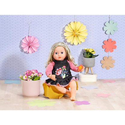 Dolly Moda Jeans Kleid 43cm