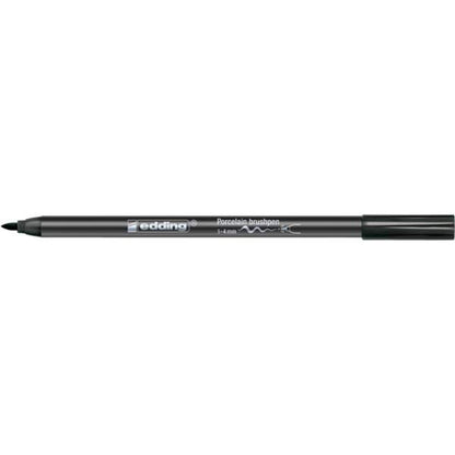 edding 4200 Porzellan Brushpen 1-4mm, schwarz