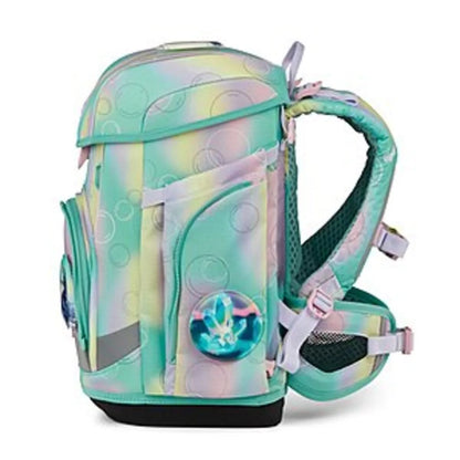 ergobag Cubo Light Schulranzen-Set ZauBärwelt, 5-teilig Rosa Türkis 19 Liter 2025