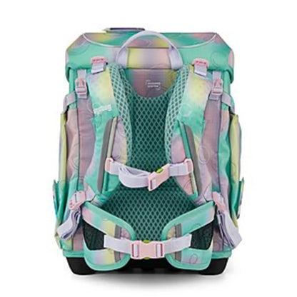 ergobag Cubo Light Schulranzen-Set ZauBärwelt, 5-teilig Rosa Türkis 19 Liter 2025