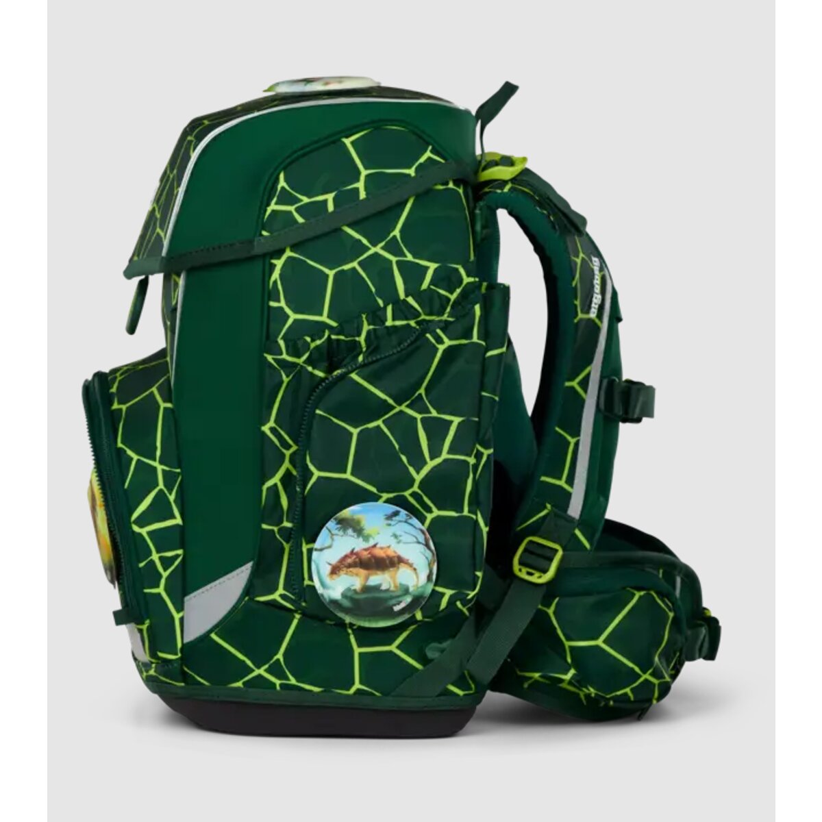 ergobag CUBO Schulrucksack-Set BärRex, 5-teilig