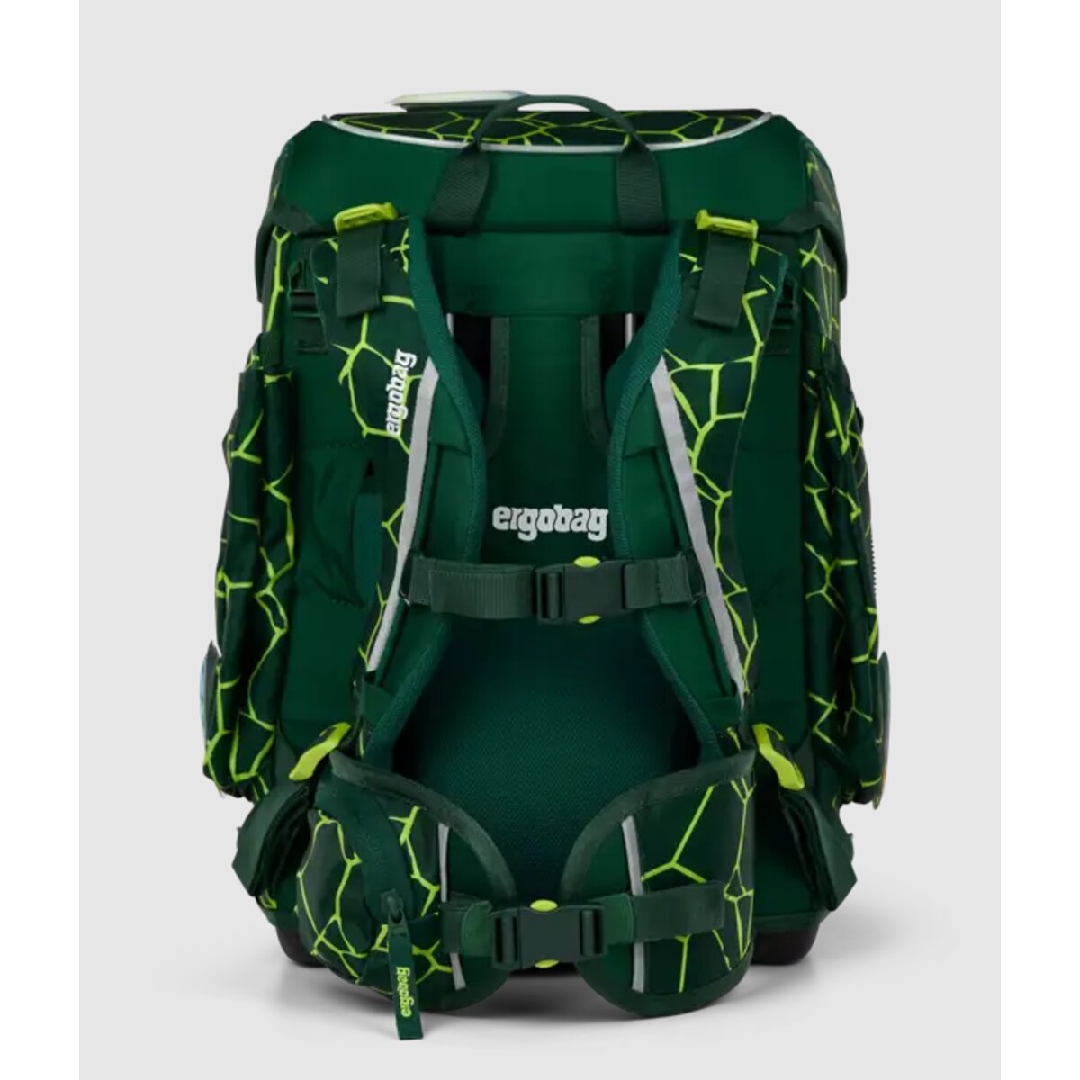 ergobag CUBO Schulrucksack-Set BärRex, 5-teilig