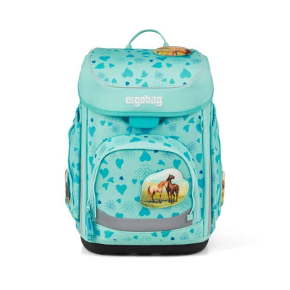 ergobag Cubo Set Schulranzen-Set ReitBärtraum, 5-teilig Blau Türkis 19 Liter 2025