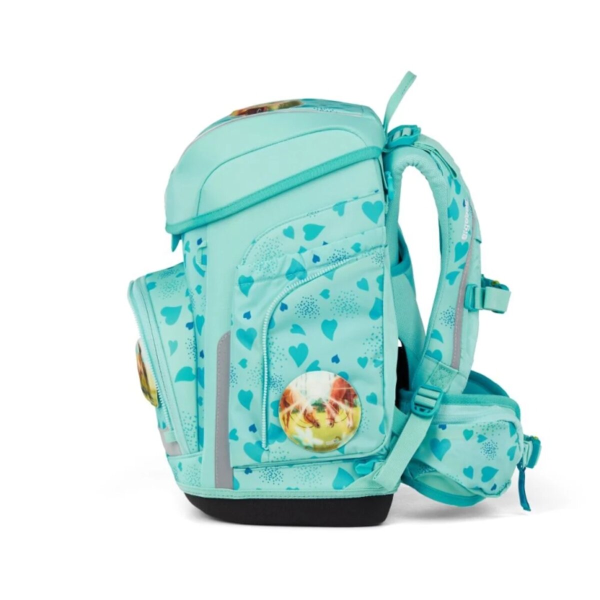 ergobag Cubo Set Schulranzen-Set ReitBärtraum, 5-teilig Blau Türkis 19 Liter 2025