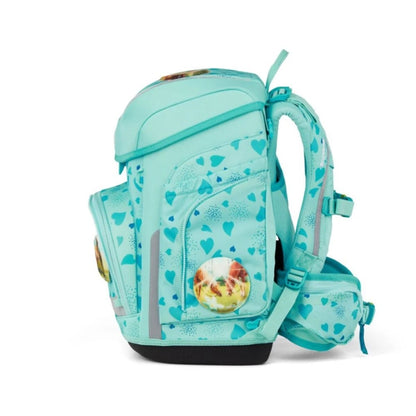 ergobag Cubo Set Schulranzen-Set ReitBärtraum, 5-teilig Blau Türkis 19 Liter 2025