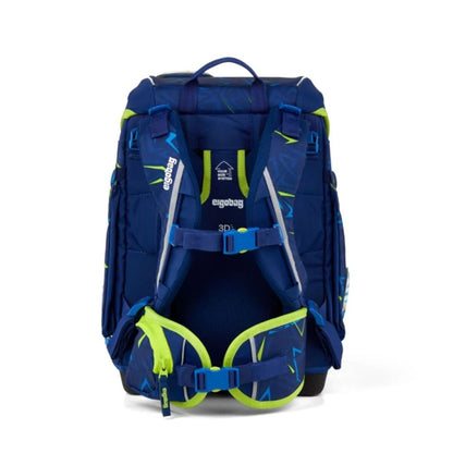 ergobag Cubo Set Schulranzen-Set SpitzenreitBär 5-teilig Blau 19 Liter 2025