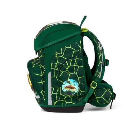 ergobag Cubo Set Schulranzen-Set BärRex, 5-teilig Grün 19 Liter 2025