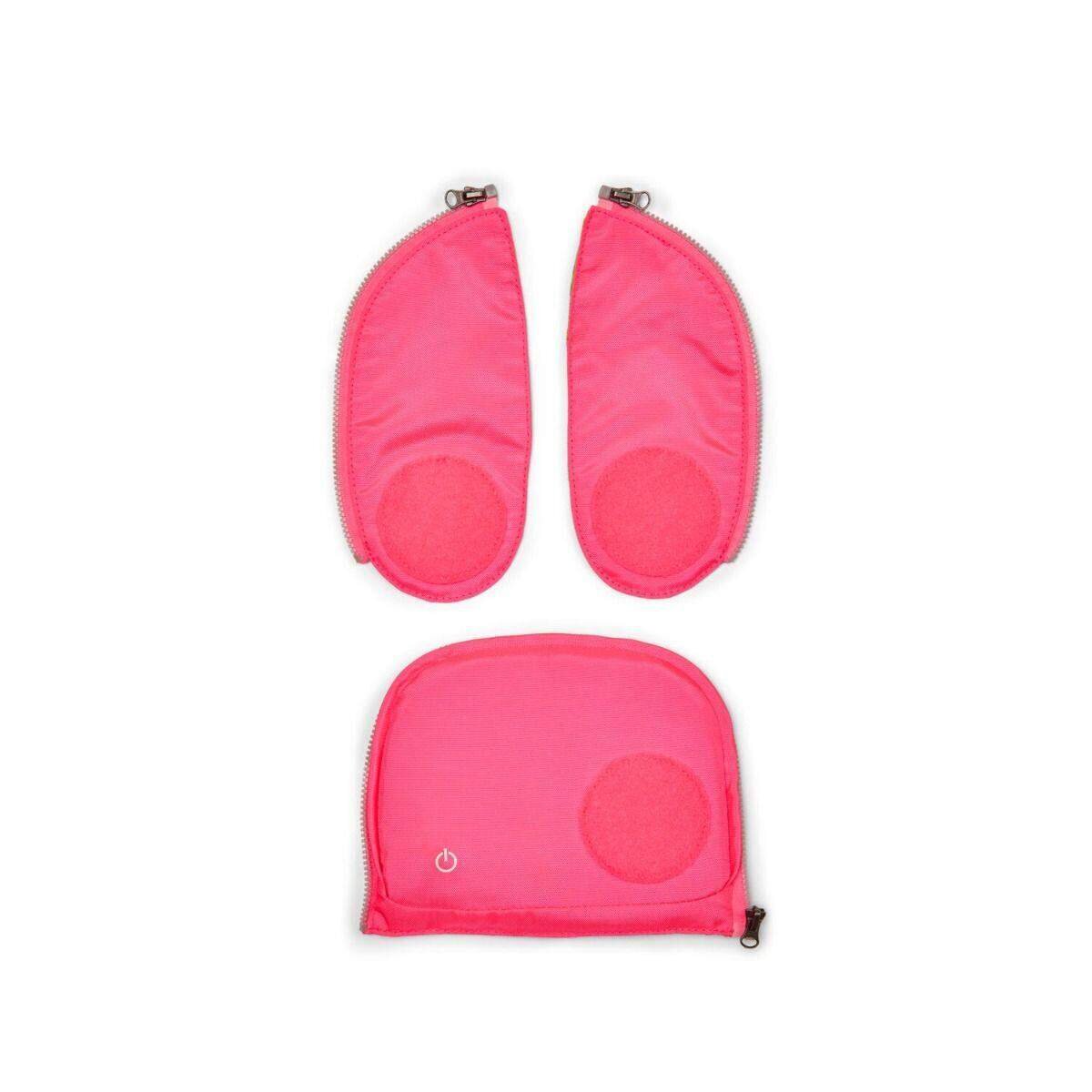 ergobag Fluo LED Zip Set, pink