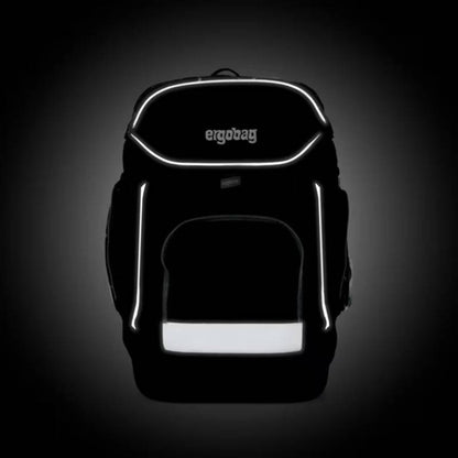 ergobag Maxi Schulranzen-Set PerlentauchBär, 6-teilig Rosa, Lila 24 Liter 2025