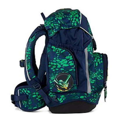 ergobag Pack Set Schulranzen-Set DrachenbezwingBär, 6-teilig Blau Grün 20 Liter 2025
