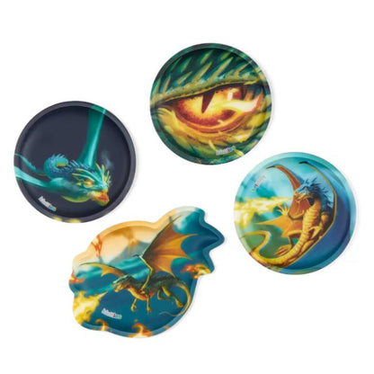 ergobag Pack Set Schulranzen-Set DrachenbezwingBär, 6-teilig Blau Grün 20 Liter 2025