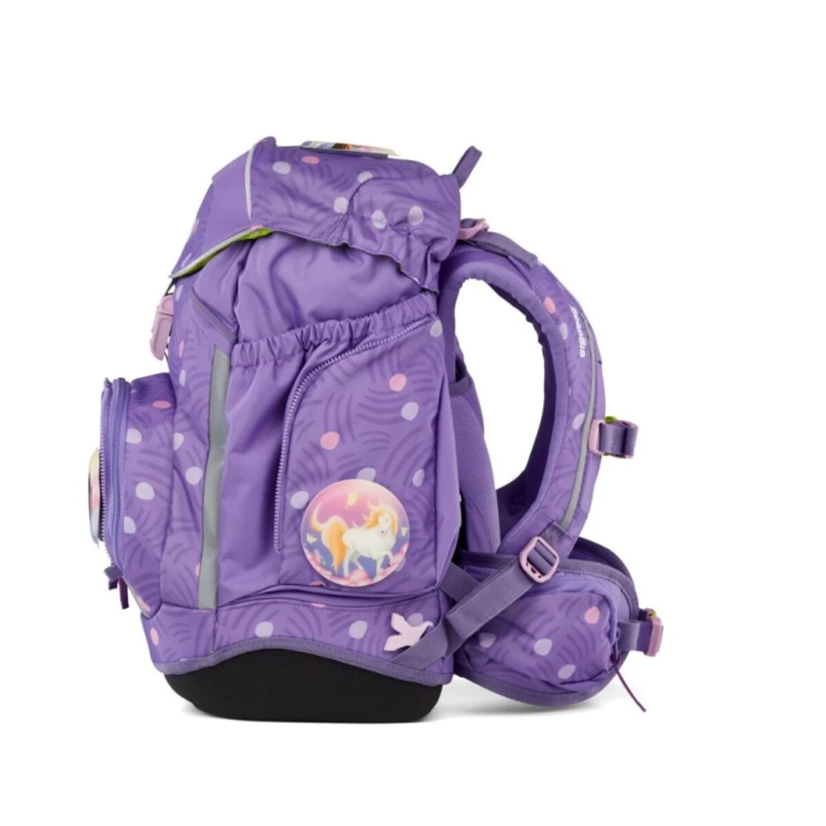 ergobag Pack Set Schulranzen-Set PonyBärparadies, 6-teilig Lila 20 Liter 2025