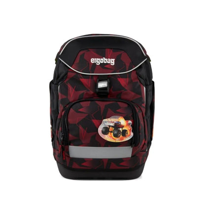 ergobag Pack Set Schulranzen-Set UnaufhaltBär, 6 teilig Schwarz Rot 20 Liter 2025