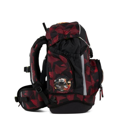 ergobag Pack Set Schulranzen-Set UnaufhaltBär, 6 teilig Schwarz Rot 20 Liter 2025