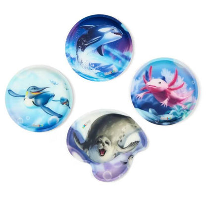 ergobag Pack Set Schulranzen-Set OzeanBärwohner, 6-teilig Blau 20 Liter 2025