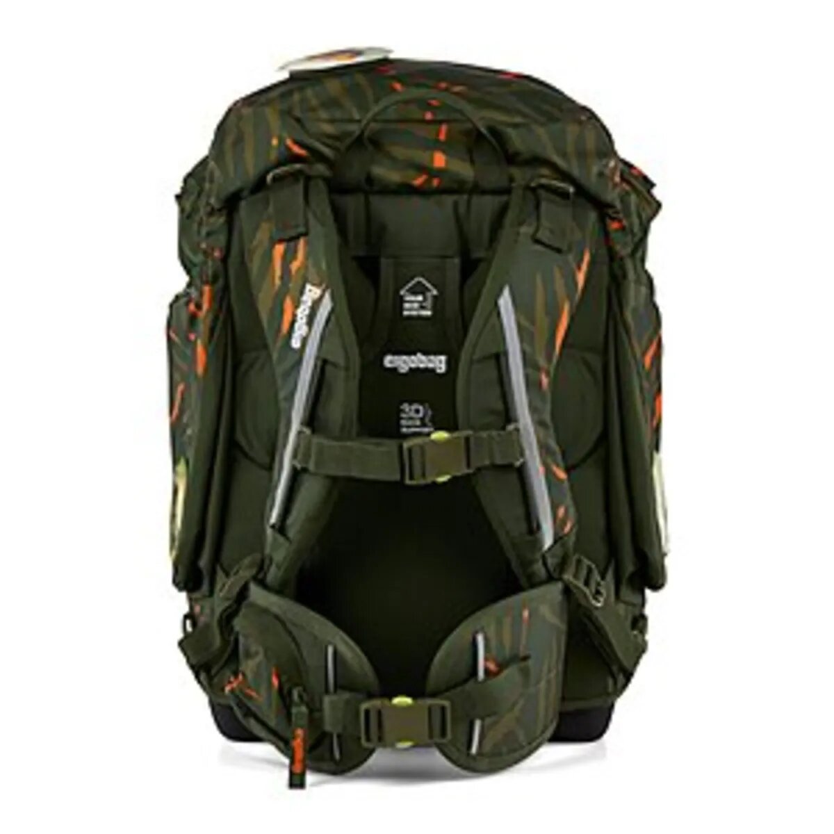 ergobag Pack Set Schulranzen-Set ExBärdition, 6-teilig Grün Orange 20 Liter 2025