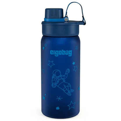 ergobag Trinkflasche Astronaut blau 0,55 Liter Kunststoff 7,2 x 20,5 x 7,2 cm