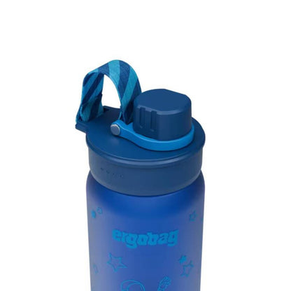 ergobag Trinkflasche Astronaut blau 0,55 Liter Kunststoff 7,2 x 20,5 x 7,2 cm