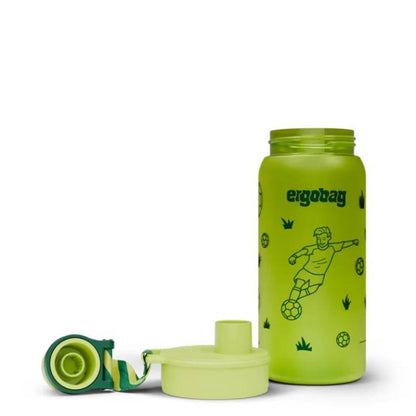 ergobag Trinkflasche Fußball grün 0,55 Liter Kunststoff 7.2 x 20.5 x 7.2 cm