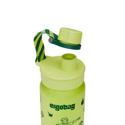 ergobag Trinkflasche Fußball grün 0,55 Liter Kunststoff 7.2 x 20.5 x 7.2 cm