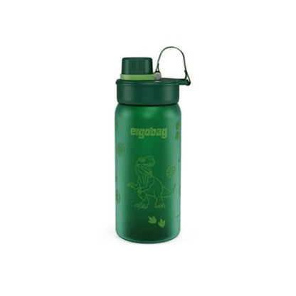 ergobag Trinkflasche Dinosaurier grün 0,55 Liter Kunststoff 7.2 x 20.5 x 7.2 cm