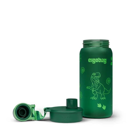 ergobag Trinkflasche Dinosaurier grün 0,55 Liter Kunststoff 7.2 x 20.5 x 7.2 cm