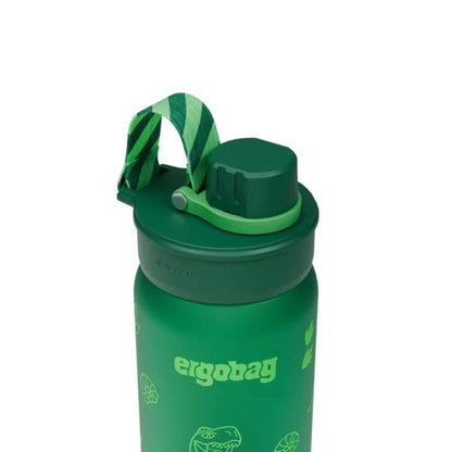 ergobag Trinkflasche Dinosaurier grün 0,55 Liter Kunststoff 7.2 x 20.5 x 7.2 cm