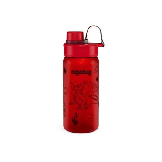 ergobag Trinkflasche Drache rot 0,55 Liter Kunststoff 7.2 x 20.5 x 7.2 cm