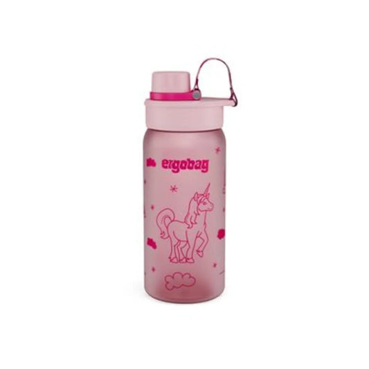 ergobag Trinkflasche Einhorn rosa 0,55 Liter Kunststoff 7.2 x 20.5 x 7.2 cm