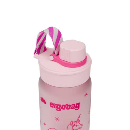 ergobag Trinkflasche Einhorn rosa 0,55 Liter Kunststoff 7.2 x 20.5 x 7.2 cm