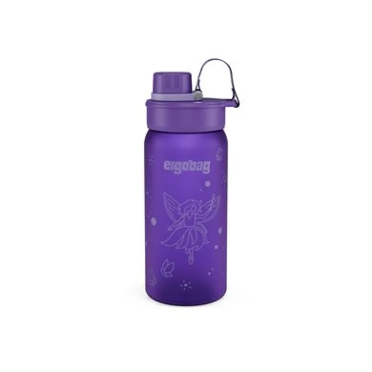 ergobag Trinkflasche Fee lila 0,55 Liter Kunststoff 7.2 x 20.5 x 7.2 cm