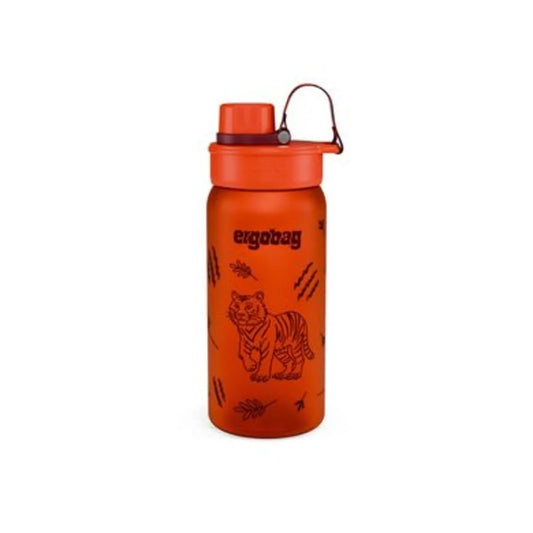 ergobag Trinkflasche Tiger rot 0,55 Liter Kunststoff 7.2 x 20.5 x 7.2 cm