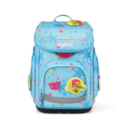 ergobag Cubo Set Schulranzen-Set Bärhext special edition 5-teilig Blau 19 Liter 2025