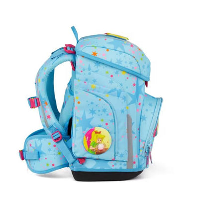 ergobag Cubo Set Schulranzen-Set Bärhext special edition 5-teilig Blau 19 Liter 2025