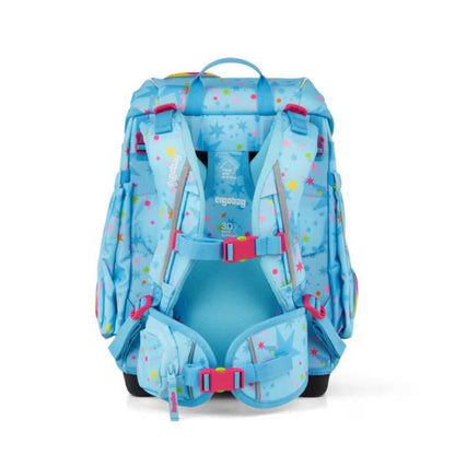 ergobag Cubo Set Schulranzen-Set Bärhext special edition 5-teilig Blau 19 Liter 2025