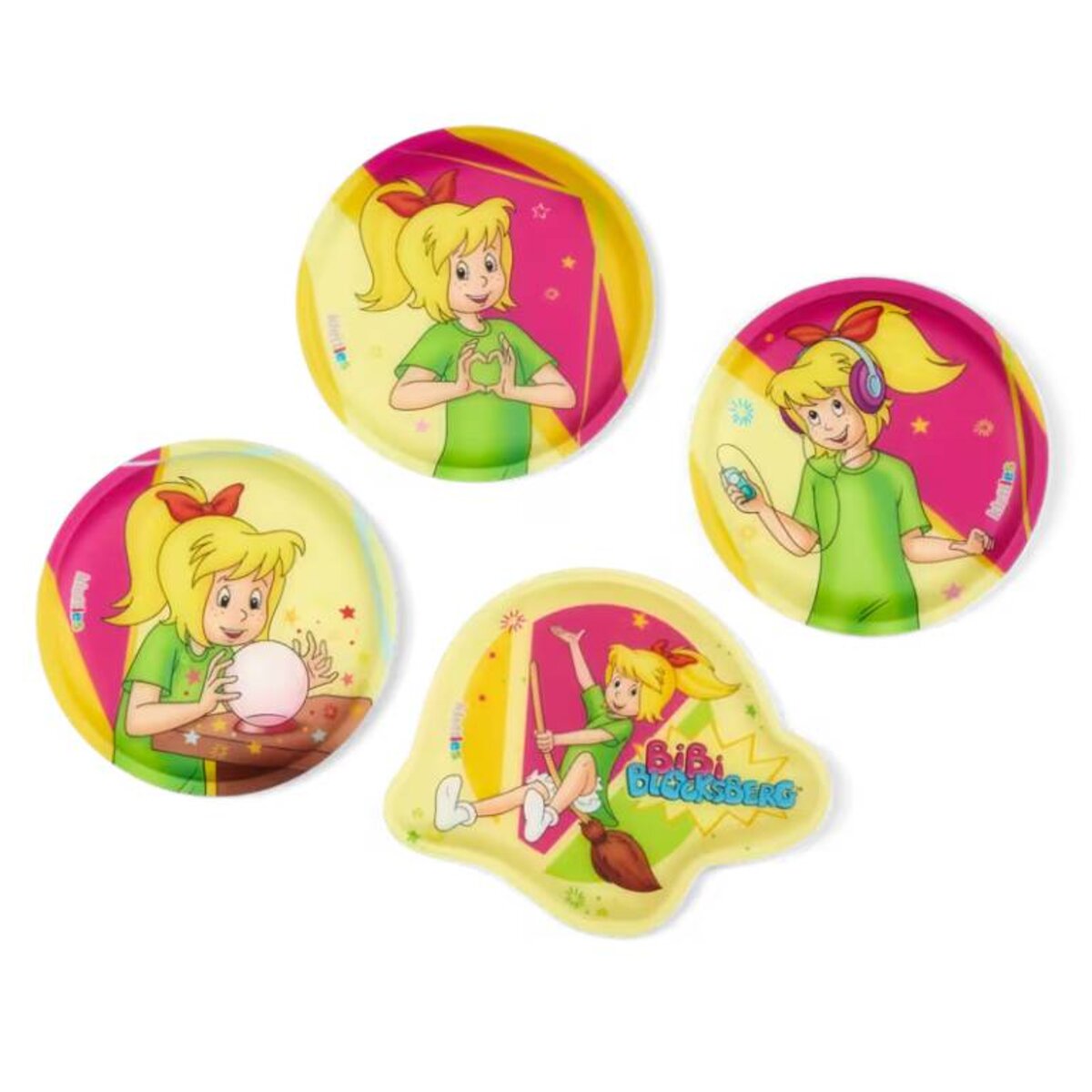 ergobag Cubo Set Schulranzen-Set Bärhext special edition 5-teilig Blau 19 Liter 2025