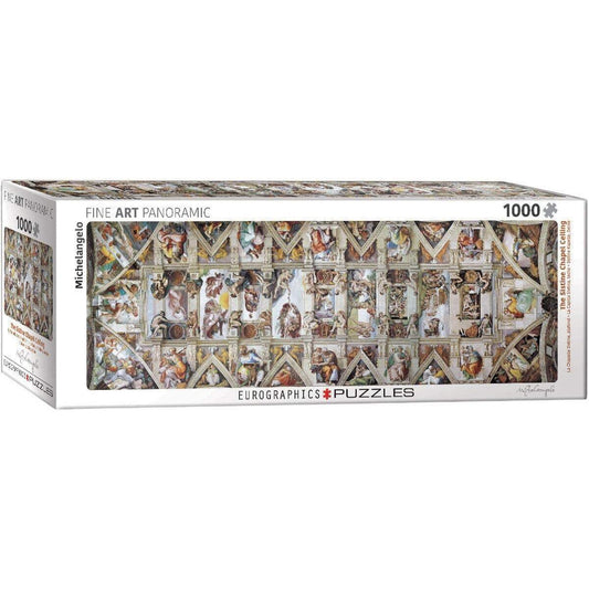 Eurographics Decke der Sixtinischen Kapelle, 1000 Teile