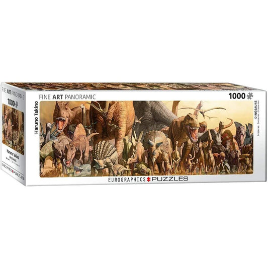 Eurographics Dinosaurier Collage, 1000 Teile